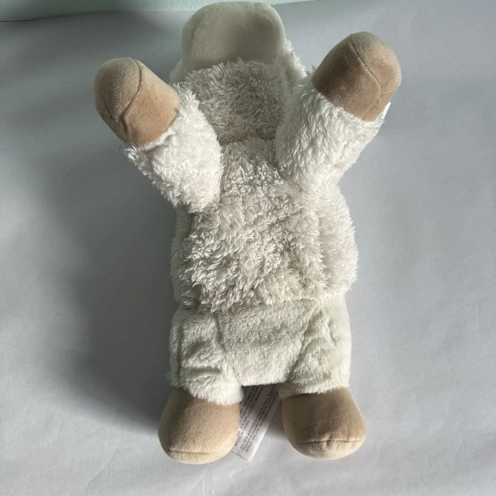 Warmies White Buffalo Plush Heatable Lavender Scented Stuffed Animal NWT